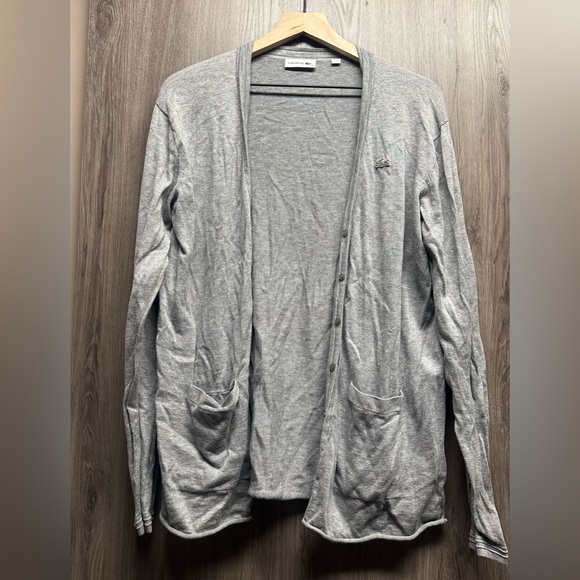 Lacoste cotton cardigan - Picture 1 of 4